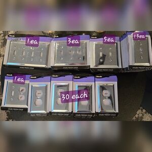 Amerelle Polished Chrome Wall Plates